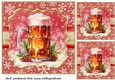 3 Christmas cheers card front/toppers 4