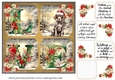 LOVE Christmas pup card front 3