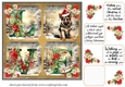 LOVE Christmas pup card front 4