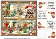 LOVE Christmas pup card front 7