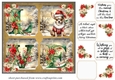 LOVE Christmas pup card front 9