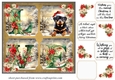 LOVE Christmas pup card front 10