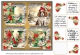 LOVE Christmas pup card front 16