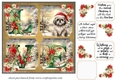 LOVE Christmas pup card front 17