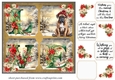 LOVE Christmas pup card front 18