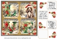 LOVE Christmas pup card front 19
