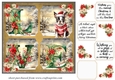 LOVE Christmas pup card front 20