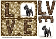 LOVE Scottish terrier card front 4