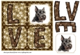 LOVE Scottish terrier card front 5