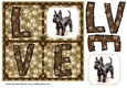 LOVE Scottish terrier card front 9