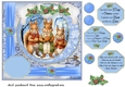 Framed Christmas family card front 8