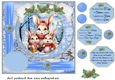 Framed Christmas family card front 9