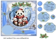 Framed Christmas family card front 10