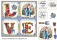 LOVE Blue gardening card front 1