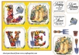 LOVE Yellow gardening card front 1