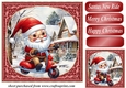 Santas new ride card front 3