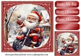 Santas new ride card front 5