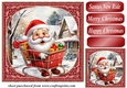Santas new ride card front 7