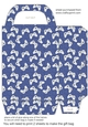 Blue gamer gift bag