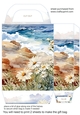 Floral Seascape gift bag 1