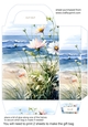 Floral Seascape gift bag 12