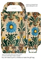 Wooden folk art gift bag 4