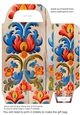 Wooden folk art gift bag 5