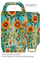 Wooden folk art gift bag 10