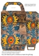 Wooden folk art gift bag 13