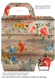 Wooden folk art gift bag 14