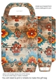 Wooden folk art gift bag 15