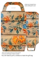 Wooden folk art gift bag 20