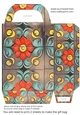 Wooden folk art gift bag 23