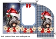 Scottish terrier Christmas money wallet(no verse) 2