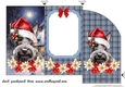 Scottish terrier Christmas money wallet(no verse) 3