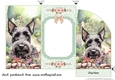 Scottish terrier in garden money/voucher wallet 2