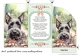Scottish terrier in garden money/voucher wallet (with verse)2