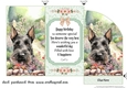 Scottish terrier in garden money/voucher wallet (with verse)3