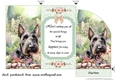 Scottish terrier in garden money/voucher wallet (with verse)4