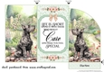 Scottish terrier in garden money/voucher wallet (with verse)5