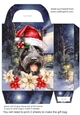 Christmas Scottish terrier gift bag 1