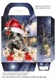 Christmas Scottish terrier gift bag 2