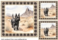 3 Desert Scottish terrier card fronts/toppers 15