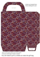 Christmas deer gift bag 4
