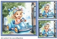 3 Kids n cars card fronts/toppers 2