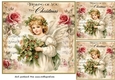 3 Christmas angel card fronts/toppers 1