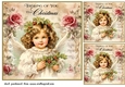 3 Christmas angel card fronts/toppers 3