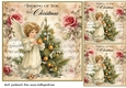 3 Christmas angel card fronts/toppers 5