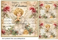3 Christmas angel card fronts/toppers 7