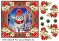 Christmas cat card front 4